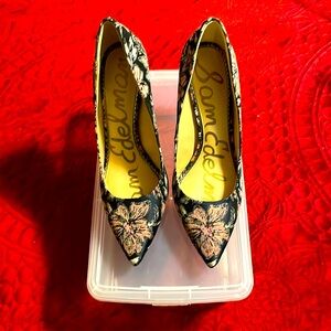 Sam Edelman Size 8 Floral Print Heels